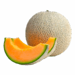Cantaloupe Melon Fresh Organic Cut