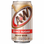 Diet A&W Root Beer, 12 fl oz – 12 Cans pack