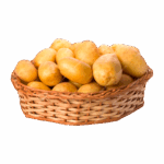 Russet Idaho Potatoes Fresh Premium Fruit and Produce Vegetables, 4 pound case