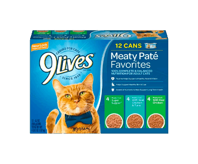 Lives Paté Favorites Variety Pack Wet Cat Food, 5.5-Ounce Cans, 12-Count