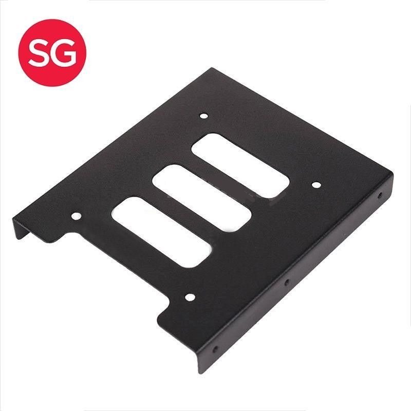 (Free Shipping SG) SSD Caddy / Bracket Tray for HDD to 3.5″ Mounting Adapter Bracket Tray Dock for PC SSD Holder ATX