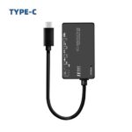 (Free Shipping SG) Memory Card readers Type-C -Adapter All In One Card Reader Compatible TF /CF/ XD / MS / M2 Card Readers